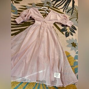 ASOS  Maxi Dress with Puff Sleeves💗 NWT